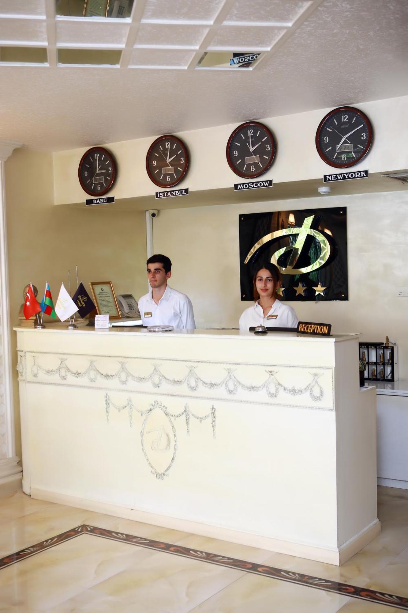 Deluxe Hotel Ganja Luaran gambar